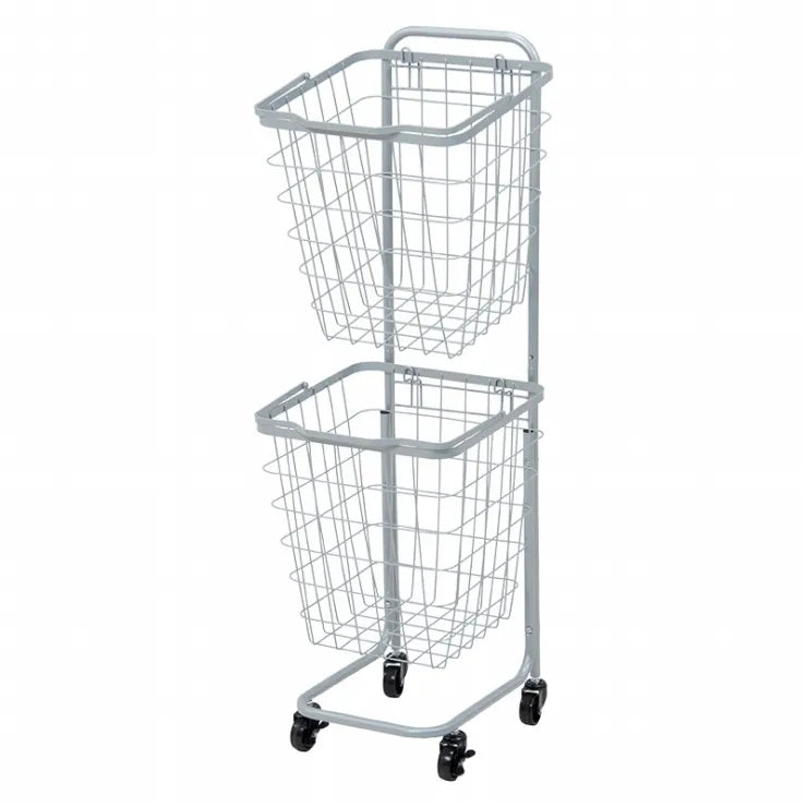 ランドリーラック 2段 KR-3972 KR-3970 6色 34.5cm×108cm