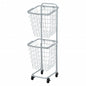 ランドリーラック 2段 KR-3972 KR-3970 6色 34.5cm×108cm