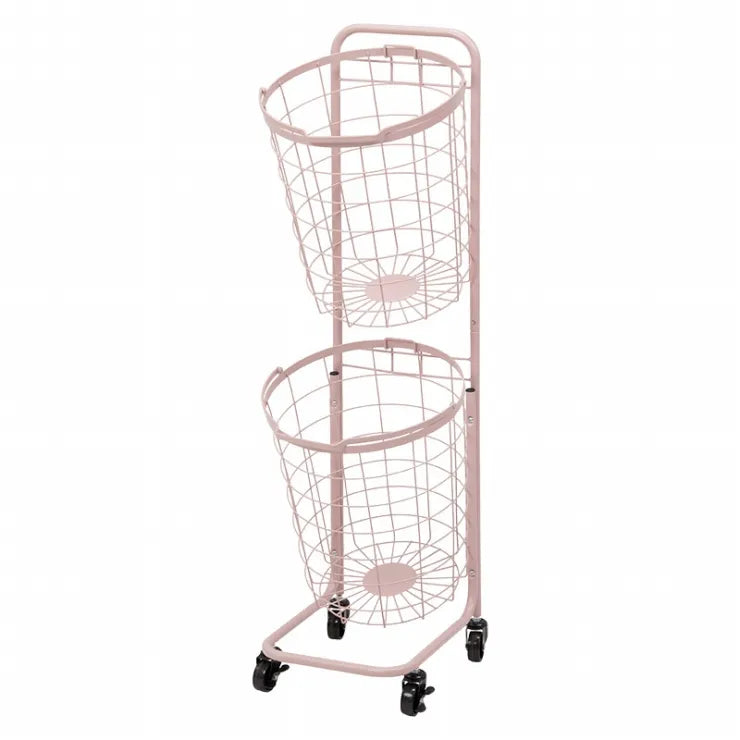 ランドリーラック 2段 KR-3972 KR-3970 6色 34.5cm×108cm