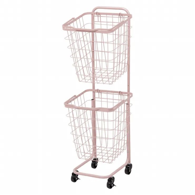 ランドリーラック 2段 KR-3972 KR-3970 6色 34.5cm×108cm
