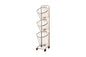 3段ランドリーラック KR-3973 KR-3971 幅34.5cm 奥行39cm 高さ124cm