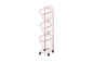 3段ランドリーラック KR-3973 KR-3971 幅34.5cm 奥行39cm 高さ124cm