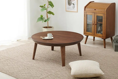 Table pliante MT-6866 Largeur 105 cm Profondeur 55 cm Hauteur 32 (7) cm Table centrale pliante Table en bois marron naturel Fer massif Table de café rétro Table en bois Moderne Scandinave Élégant Mignon Industriel