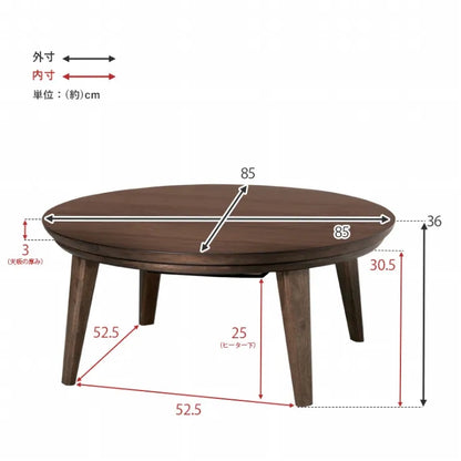 Table pliante MT-6866 Largeur 105 cm Profondeur 55 cm Hauteur 32 (7) cm Table centrale pliante Table en bois marron naturel Fer massif Table de café rétro Table en bois Moderne Scandinave Élégant Mignon Industriel