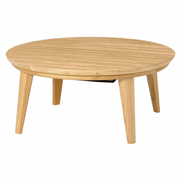 Table pliante MT-6866 Largeur 105 cm Profondeur 55 cm Hauteur 32 (7) cm Table centrale pliante Table en bois marron naturel Fer massif Table de café rétro Table en bois Moderne Scandinave Élégant Mignon Industriel