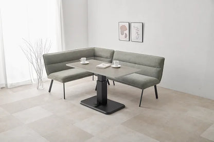 Table pliante MT-6866 Largeur 105 cm Profondeur 55 cm Hauteur 32 (7) cm Table centrale pliante Table en bois marron naturel Fer massif Table de café rétro Table en bois Moderne Scandinave Élégant Mignon Industriel