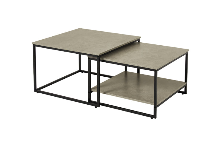 ネストテーブル KT-3775 幅59.5cm 奥行き59.5cm 高さ39cm