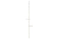 5-tier tension rack KTR-3156 Width 90cm Depth 24cm Height 187-264cm Height adjustable Rack Slim Wall storage Open rack Wall shelf Tension shelf Partition Ladder rack Slim wall Storage shelf Storage rack