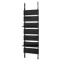 Tension wall rack KTR-3147 Width 60cm Depth 21.5cm Height 200-265cm 7 shelves 2 shelves included Height adjustable Rack Stylish Slim Wall storage Open rack Wall shelf Tension shelf Partition Slim wall Storage shelf Storage rack