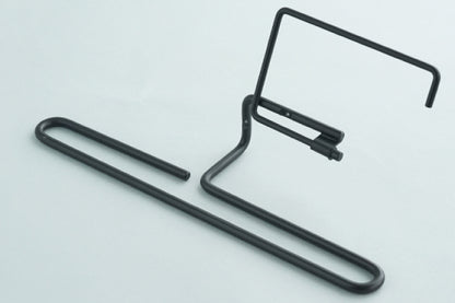 AXCIS アクシス ペーパーホルダー ren レン アイアン L2218 L2219 1連 2連 シングル ダブル トイレットペーパーホルダーカバー 鉄 DIY 日曜大工 リフォーム 鉄製 ブラック トイレ収納 スリム コンパクト ストック 高級感
