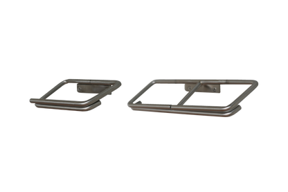 AXCIS アクシス ペーパーホルダー KT ステンレス L2222 L2223 1連 2連 シングル ダブル トイレットペーパーホルダーカバー SUS DIY 日曜大工 リフォーム ステンレス製 シルバー トイレ収納 すき間収納 省スペース スリム コンパクト ストック 高級感 新生活 シンプル 北欧