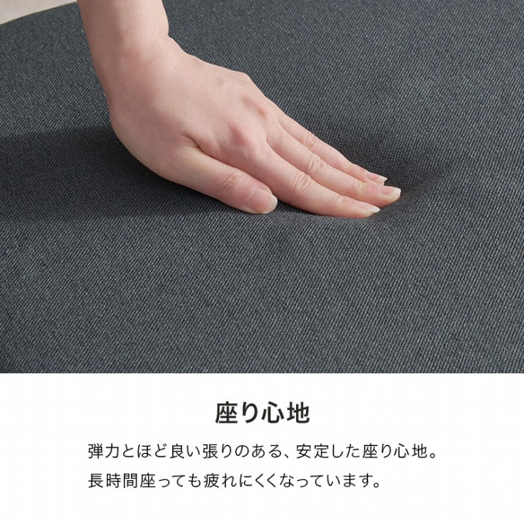 ダイニングチェア 2脚セット LC-3205-2S 幅47cm 奥行き53cm 高さ79cm 座面高さ43cm