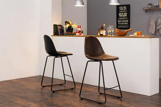 Folding leg table MT-6866 Width 105cm Depth 55cm Height 32(7)cm Folding center table Natural Brown Wooden table Solid Iron Retro Cafe table Wood table Modern Scandinavian Stylish Cute Industrial