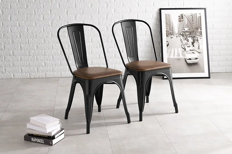 ダイニングチェア 2脚セット LC-4670 幅44cm 奥行き53cm 高さ83.5cm 座面高さ44.5/45.5cm