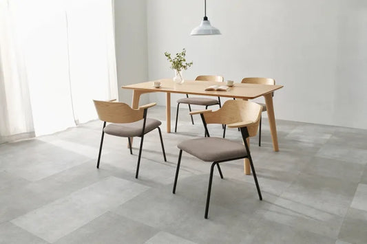 Folding leg table MT-6866 Width 105cm Depth 55cm Height 32(7)cm Folding center table Natural Brown Wooden table Solid Iron Retro Cafe table Wood table Modern Scandinavian Stylish Cute Industrial
