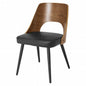 Folding leg table MT-6866 Width 105cm Depth 55cm Height 32(7)cm Folding center table Natural Brown Wooden table Solid Iron Retro Cafe table Wood table Modern Scandinavian Stylish Cute Industrial