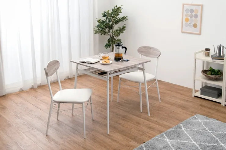 ダイニングチェア 2脚セット LC-4978 幅45cm 奥行き50cm 高さ76cm 座面高さ42cm