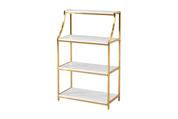 5-tier tension rack KTR-3156 Width 90cm Depth 24cm Height 187-264cm Height adjustable Rack Slim Wall storage Open rack Wall shelf Tension shelf Partition Ladder rack Slim wall Storage shelf Storage rack
