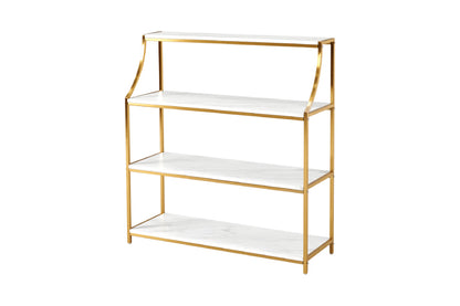 5-tier tension rack KTR-3156 Width 90cm Depth 24cm Height 187-264cm Height adjustable Rack Slim Wall storage Open rack Wall shelf Tension shelf Partition Ladder rack Slim wall Storage shelf Storage rack