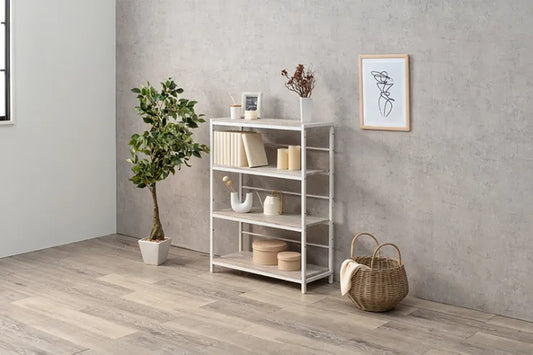 Folding leg table MT-6866 Width 105cm Depth 55cm Height 32(7)cm Folding center table Natural Brown Wooden table Solid Iron Retro Cafe table Wood table Modern Scandinavian Stylish Cute Industrial