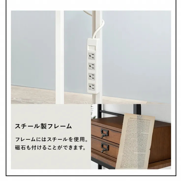 デスクチェア3点セット LDC-4697-3RS 幅80cm 奥行き45cm 高さ72cm