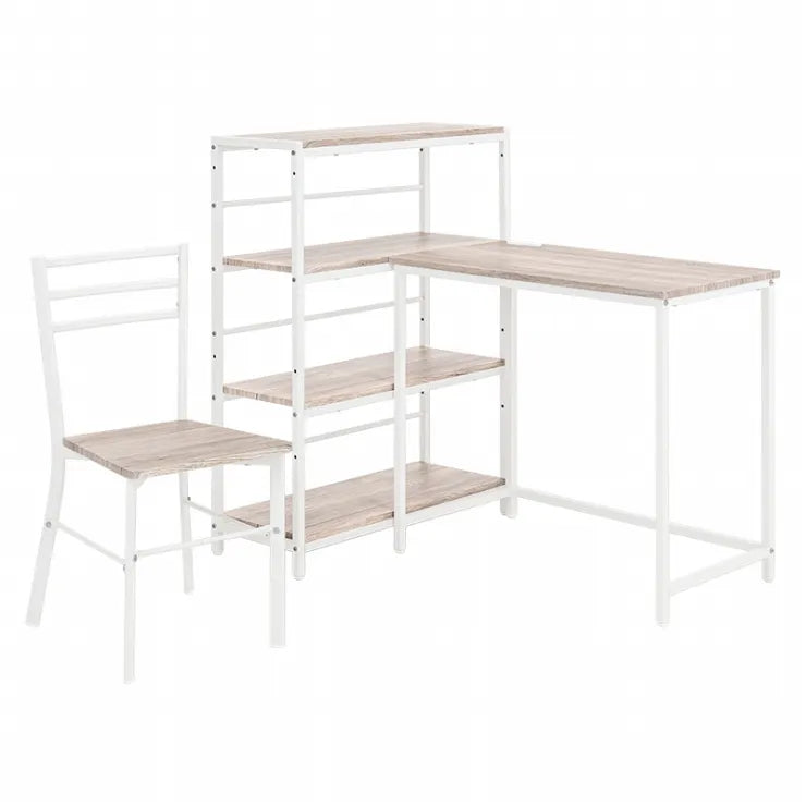 デスクチェア3点セット LDC-4697-4RS 幅80cm 奥行き45cm 高さ72cm