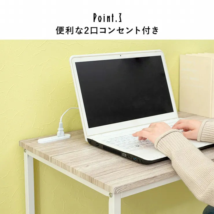 デスクチェア3点セット LDC-4697-4RS 幅80cm 奥行き45cm 高さ72cm
