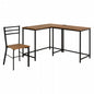 Table pliante MT-6866 Largeur 105 cm Profondeur 55 cm Hauteur 32 (7) cm Table centrale pliante Table en bois marron naturel Fer massif Table de café rétro Table en bois Moderne Scandinave Élégant Mignon Industriel