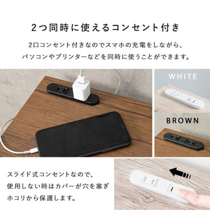 折りたたみデスクチェアセット LDC-4778 幅80cm 奥行き45cm 高さ72cm