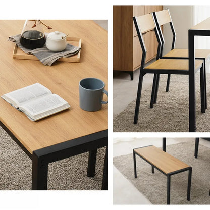ダイニング4点セット LDS-4864 幅110cm 奥行き70cm 高さ71cm