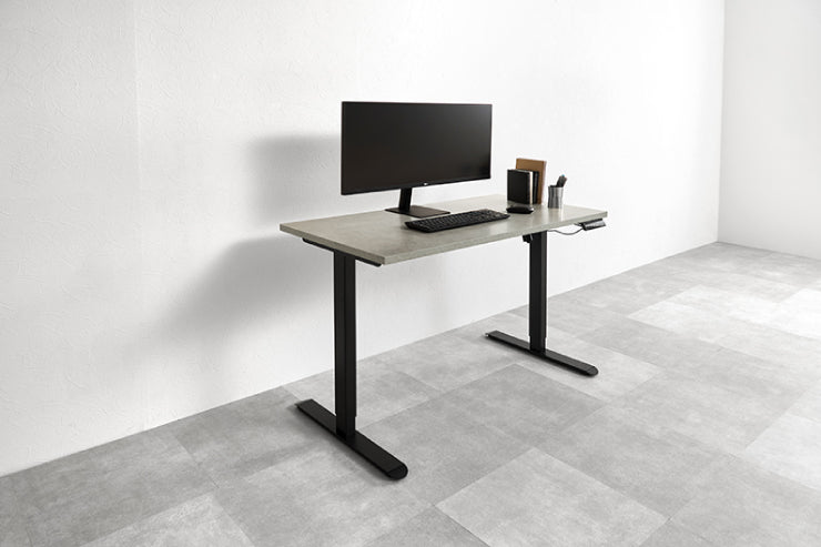 電動昇降デスク LDT-3784 幅120cm 奥行き62cm 高さ70～117cm