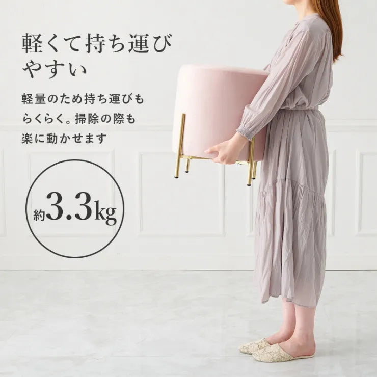 スツール LS-4762 幅39.5cm 奥行き39.5cm 高さ42.5cm