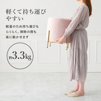 スツール LS-4762 幅39.5cm 奥行き39.5cm 高さ42.5cm