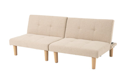 ソファベッド LSF-4440-2S 幅180cm 奥行き86～91cm 高さ68～32cm 座面高さ32cm