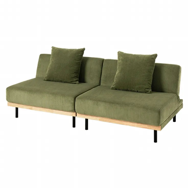 4WAY ソファベッド LSF-4441 幅180cm 奥行き85～97cm 高さ65～38/53～26cm 座面高さ38/26cm
