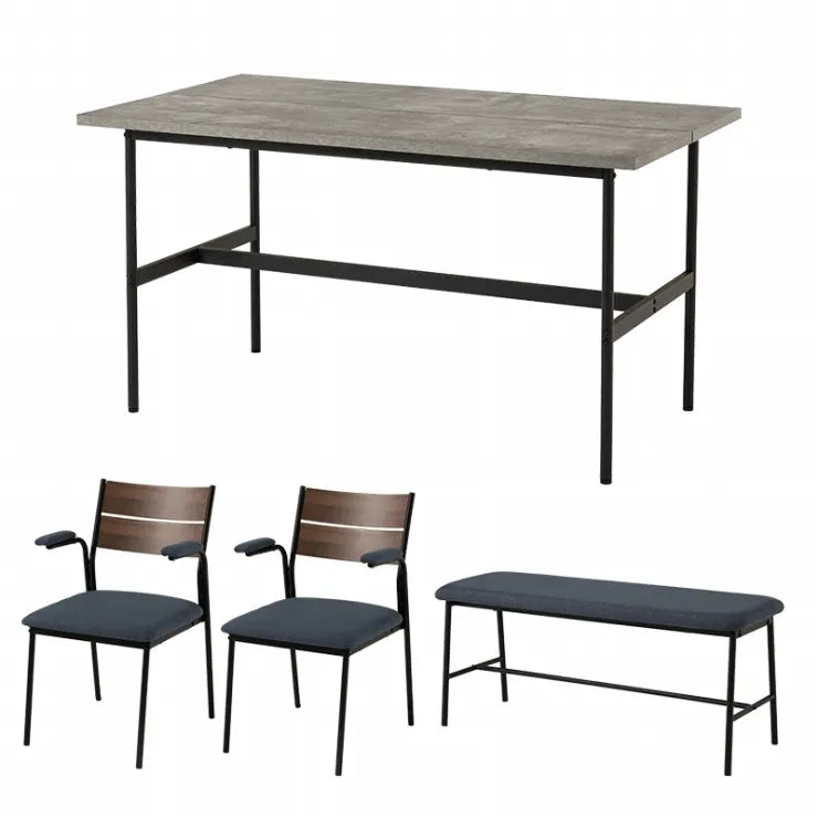 Table pliante MT-6866 Largeur 105 cm Profondeur 55 cm Hauteur 32 (7) cm Table centrale pliante Table en bois marron naturel Fer massif Table de café rétro Table en bois Moderne Scandinave Élégant Mignon Industriel