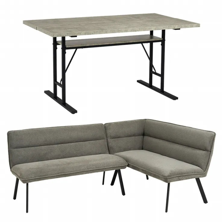 Table pliante MT-6866 Largeur 105 cm Profondeur 55 cm Hauteur 32 (7) cm Table centrale pliante Table en bois marron naturel Fer massif Table de café rétro Table en bois Moderne Scandinave Élégant Mignon Industriel