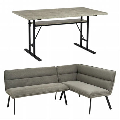 Table pliante MT-6866 Largeur 105 cm Profondeur 55 cm Hauteur 32 (7) cm Table centrale pliante Table en bois marron naturel Fer massif Table de café rétro Table en bois Moderne Scandinave Élégant Mignon Industriel
