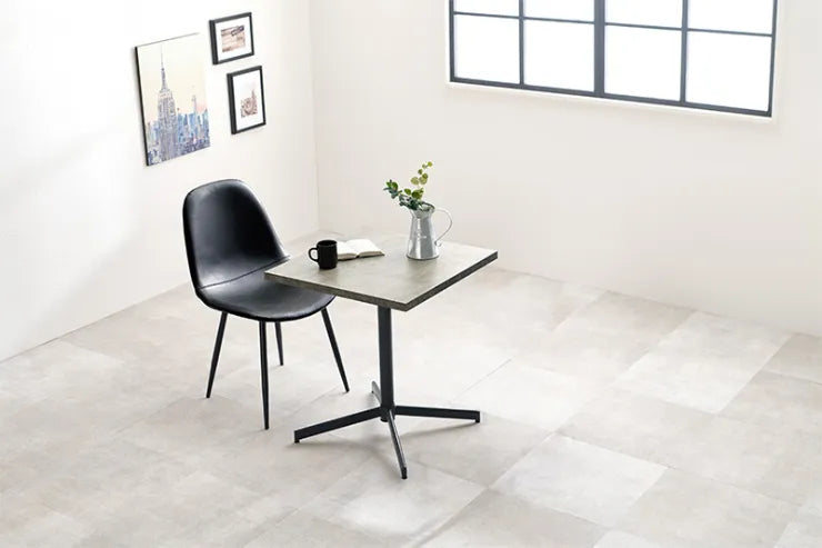 Folding leg table MT-6866 Width 105cm Depth 55cm Height 32(7)cm Folding center table Natural Brown Wooden table Solid Iron Retro Cafe table Wood table Modern Scandinavian Stylish Cute Industrial