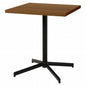 Folding leg table MT-6866 Width 105cm Depth 55cm Height 32(7)cm Folding center table Natural Brown Wooden table Solid Iron Retro Cafe table Wood table Modern Scandinavian Stylish Cute Industrial