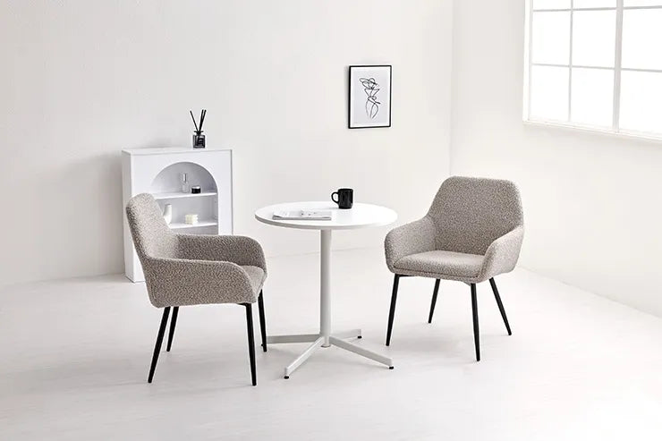 テーブル＆チェア3点セット LT-4931-47-3S 幅65cm 奥行き65cm 高さ70cm