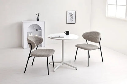 テーブル＆チェア3点セット LT-4931-49-3S 幅65cm 奥行き65cm 高さ70cm