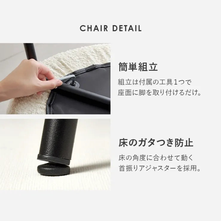 テーブル＆チェア3点セット LT-4931-49-3S 幅65cm 奥行き65cm 高さ70cm