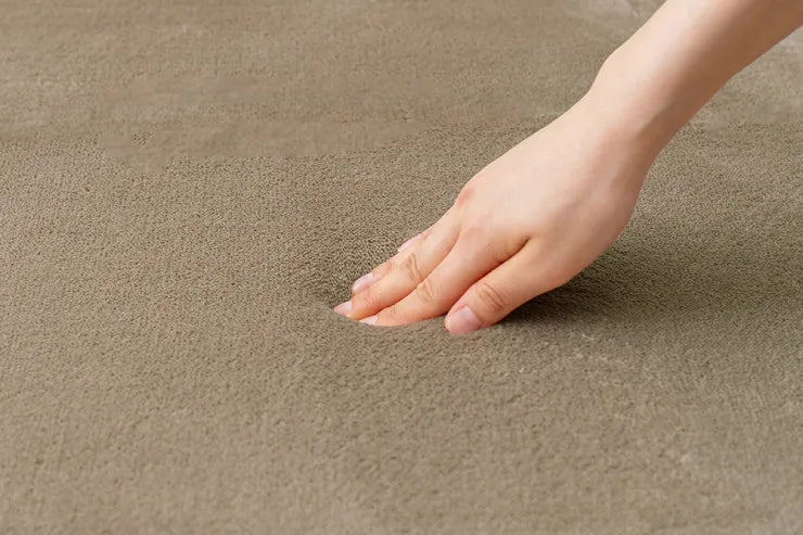 洗える低反発ラグ メレンゲタッチ 幅185cm 奥行き240cm