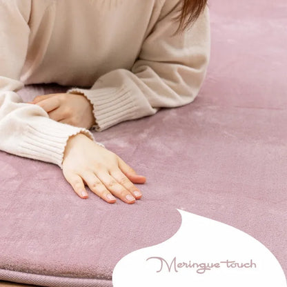 洗える低反発ラグ メレンゲタッチ 幅185cm 奥行き185cm