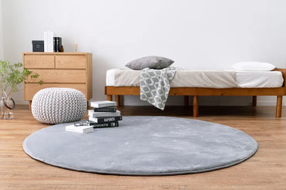 洗える低反発ラグ メレンゲタッチ 幅185cm 奥行き185cm