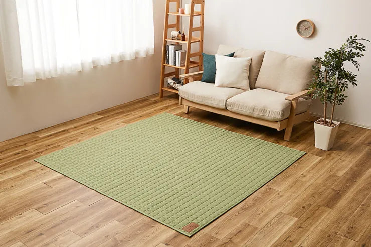 スウェットキルトラグ ココン 幅190cm 奥行き190cm