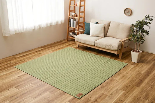 スウェットキルトラグ ココン 幅190cm 奥行き190cm