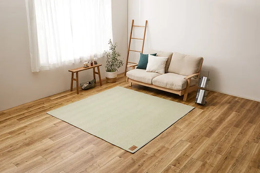 ヘリンボンラグ ボーナ 幅190cm 奥行き190cm