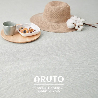 インド綿ラグ アルト 幅130cm 奥行き185cm